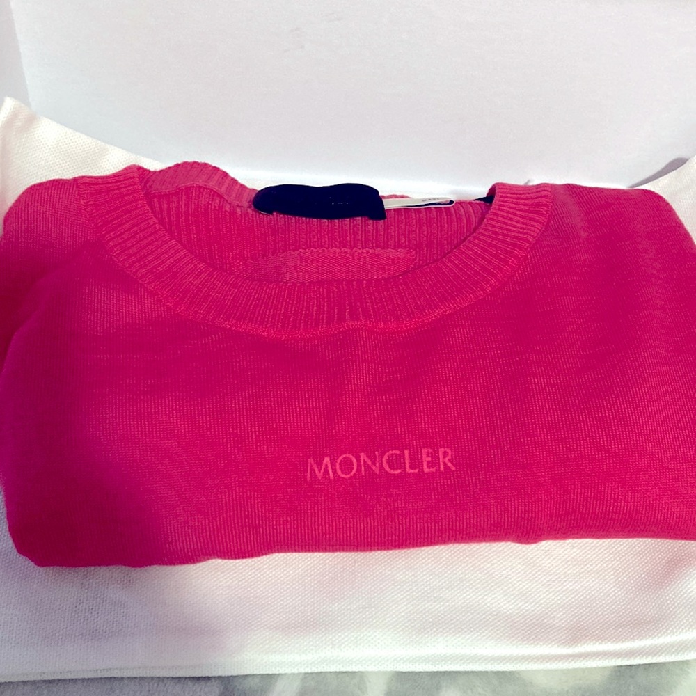 Pink Moncler Long Sleeve
